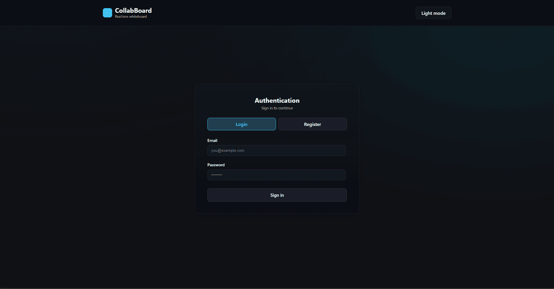 CollabBoard showcase